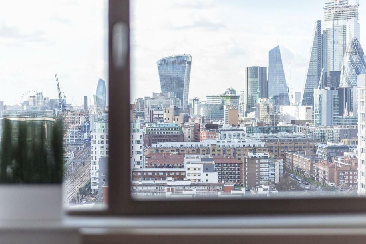 Modern 1 Bedroom Apartment In E1 With Great Views London Exterior foto