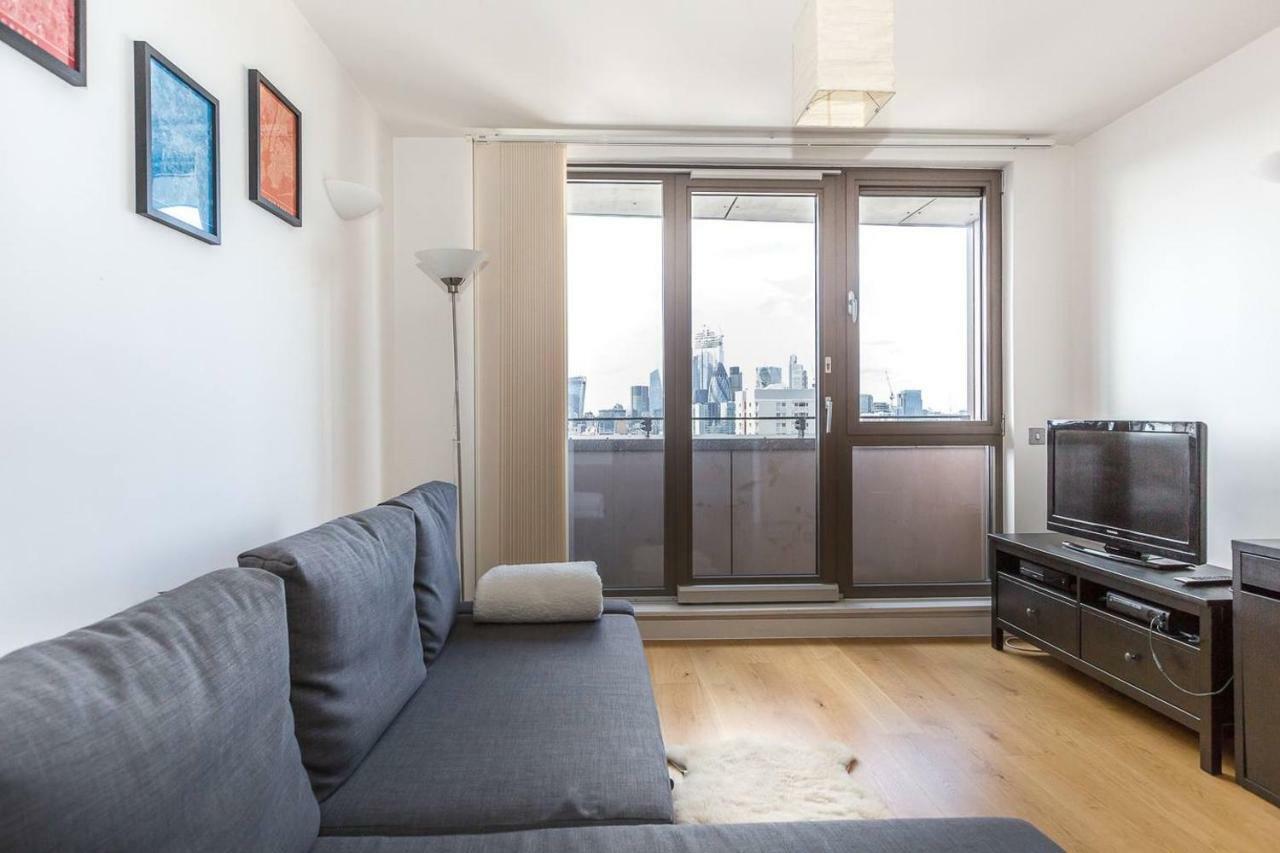Modern 1 Bedroom Apartment In E1 With Great Views London Exterior foto